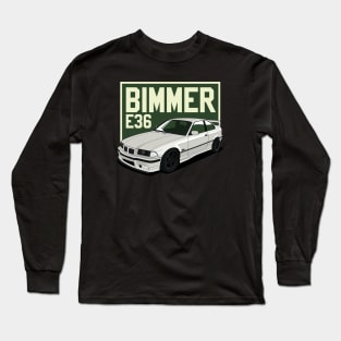 Bimmer E36 Drifting Cars Long Sleeve T-Shirt